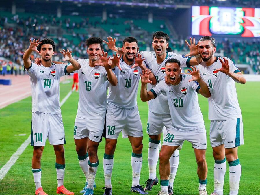 المنتخب العراقي يصل عمّان بعد التأهل التاريخي إلى مونديال 2026
