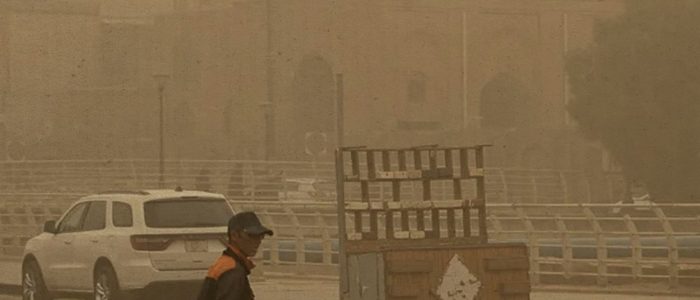 عاصفة الغبار تخنق المحافظات: أكثر من ألف إصابة دون وفيات و”المثنى” تتصدر