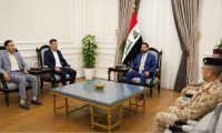 الزيدي ووفد الصدر يبحثان انضمام سرايا السلام للقوات الأمنية