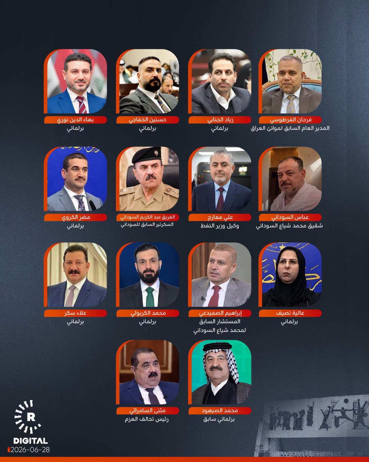 اعتقال 47 متهما من نواب ومسؤولين بتهم فساد(inn ) تنفرد بنشر أسماء المتهمين بملفات الفساد الذين القي القبض عليهم من أعضاء مجلس نواب ومسؤولين بناء على اعترافات الجميلي