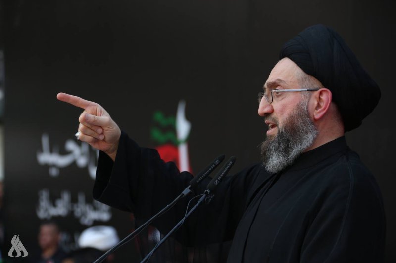 الحكيم يجدد البيعة للإصلاح: دعم للزيدي وتمسك بالحشد وحسم لملف السلاح