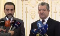 أربيل وبغداد على خط واحد… بارزاني والحلبوسي يجددان دعم حكومة الزيدي