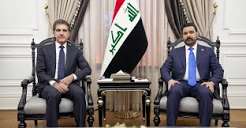 اجتماع في قلب العاصفة.. الزيدي وبارزاني يبحثان إنقاذ الشراكة الوطنية