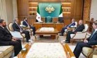 لقاء الشرع وزيدان في قصر الشعب.. القضاء يفتح بوابة التنسيق بين بغداد ودمشق